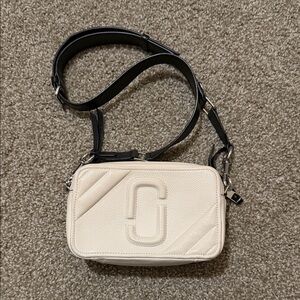 Stylish Cream Crossbody Bag